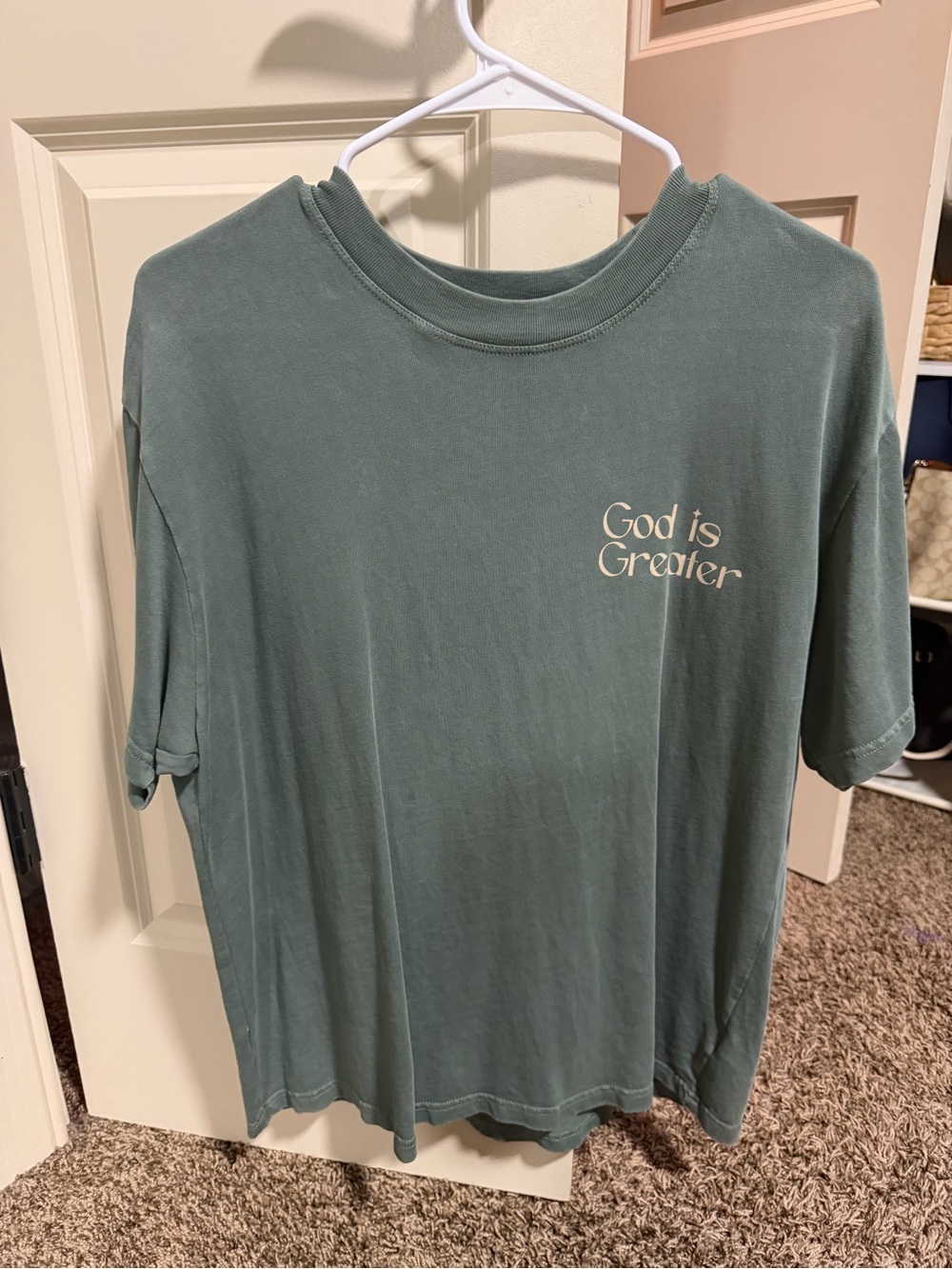 God Is Greater Tee - Green